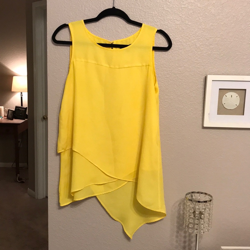 Yellow tank top